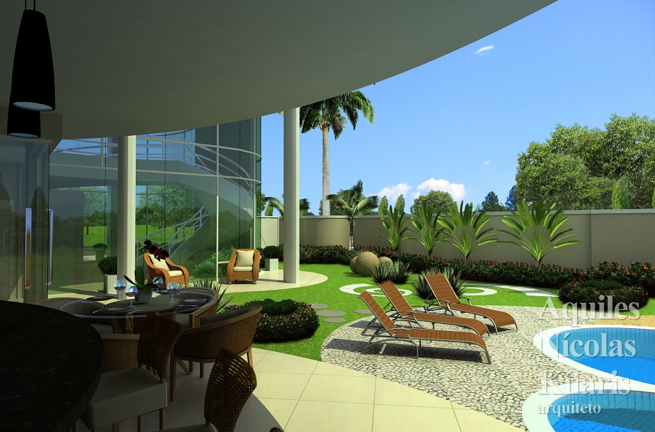 Arquiteto - Aquiles NÃ­colas KÃ­laris - Residential Projects - Projeto Pirassununga - SP