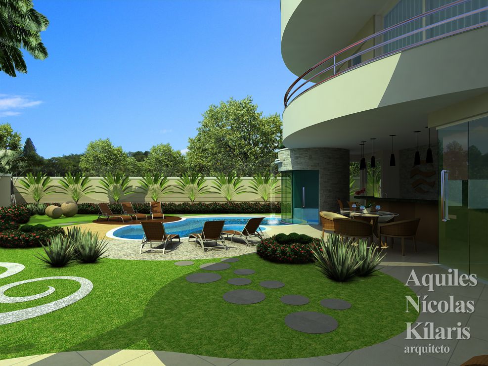 Arquiteto - Aquiles NÃ­colas KÃ­laris - Residential Projects - Projeto Pirassununga - SP