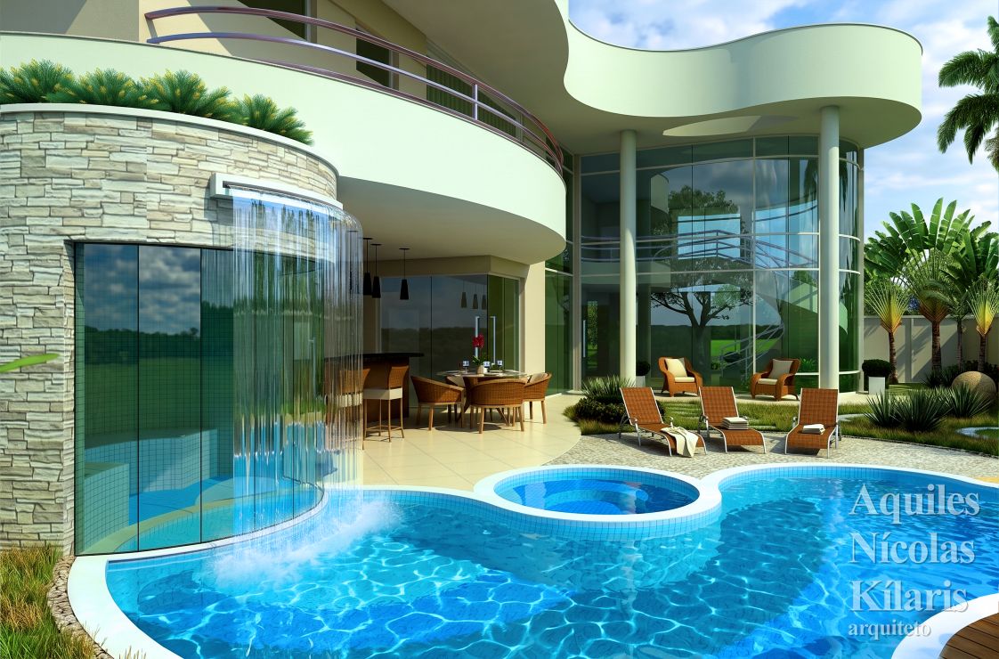 Arquiteto - Aquiles NÃ­colas KÃ­laris - Residential Projects - Projeto Pirassununga - SP