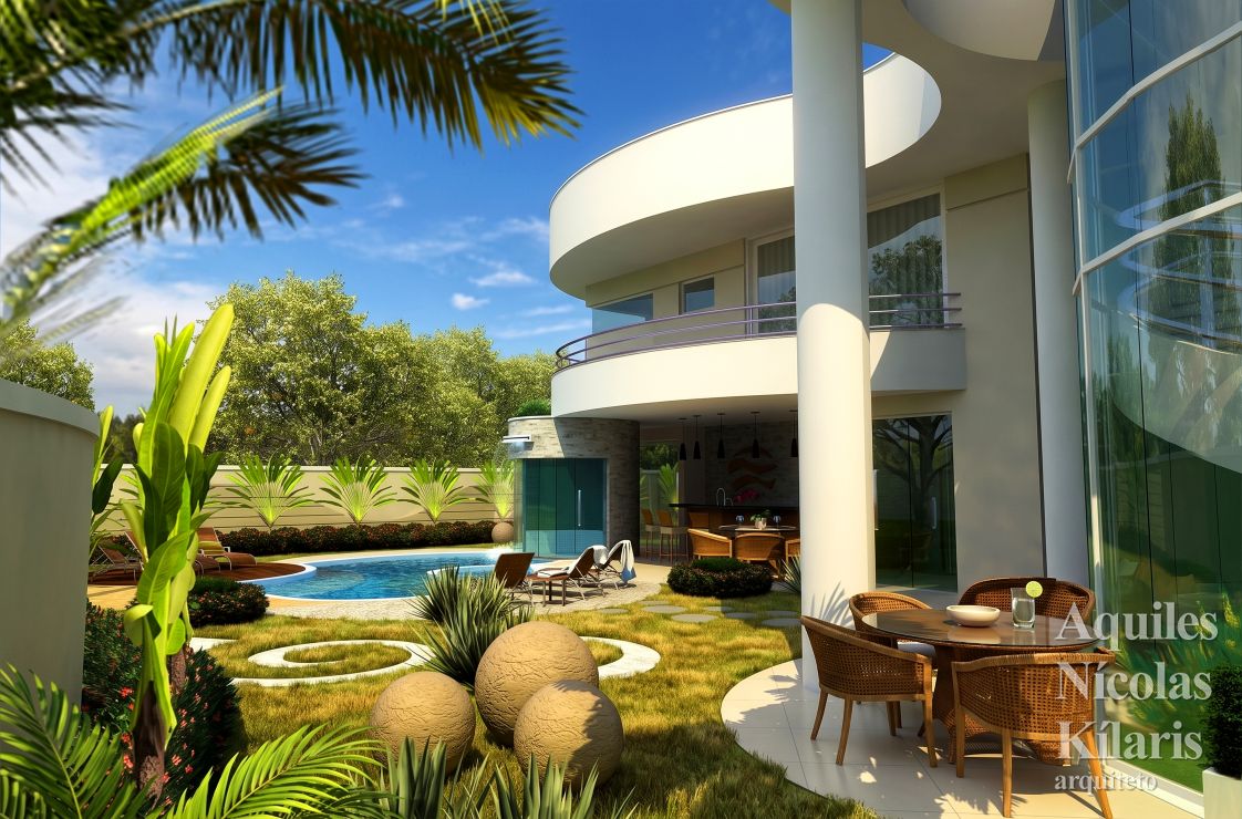 Arquiteto - Aquiles NÃ­colas KÃ­laris - Residential Projects - Projeto Pirassununga - SP