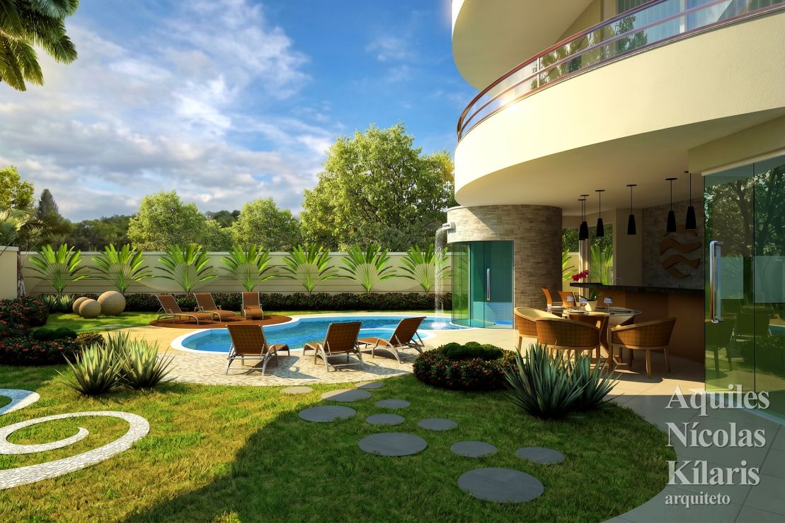 Arquiteto - Aquiles NÃ­colas KÃ­laris - Residential Projects - Projeto Pirassununga - SP