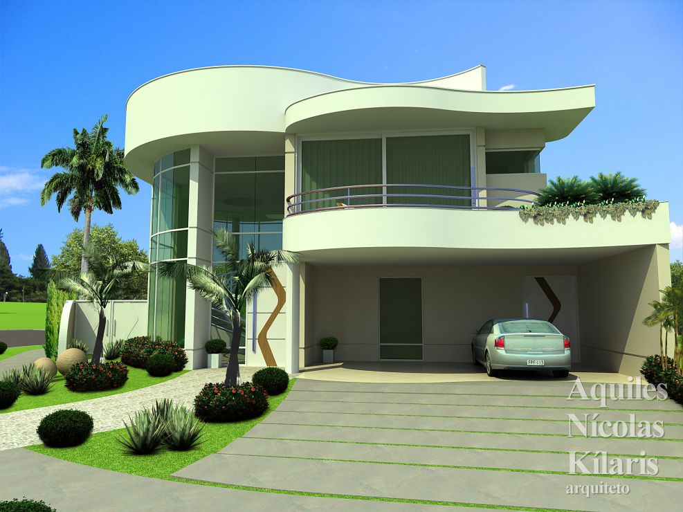 Arquiteto - Aquiles NÃ­colas KÃ­laris - Residential Projects - Projeto Pirassununga - SP