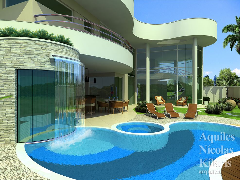 Arquiteto - Aquiles NÃ­colas KÃ­laris - Residential Projects - Projeto Pirassununga - SP