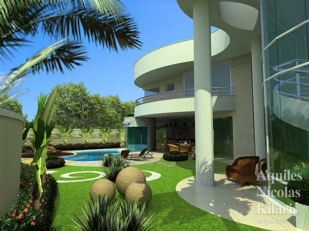 Arquiteto - Aquiles NÃ­colas KÃ­laris - Residential Projects - Projeto Pirassununga - SP