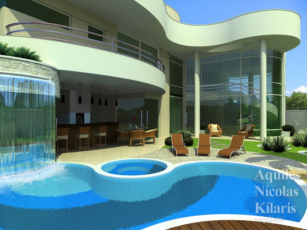 Arquiteto - Aquiles NÃ­colas KÃ­laris - Residential Projects - Projeto Pirassununga - SP