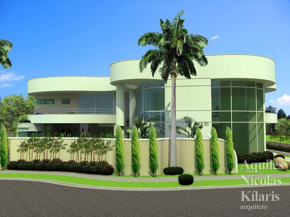 Arquiteto - Aquiles NÃ­colas KÃ­laris - Residential Projects - Projeto Pirassununga - SP