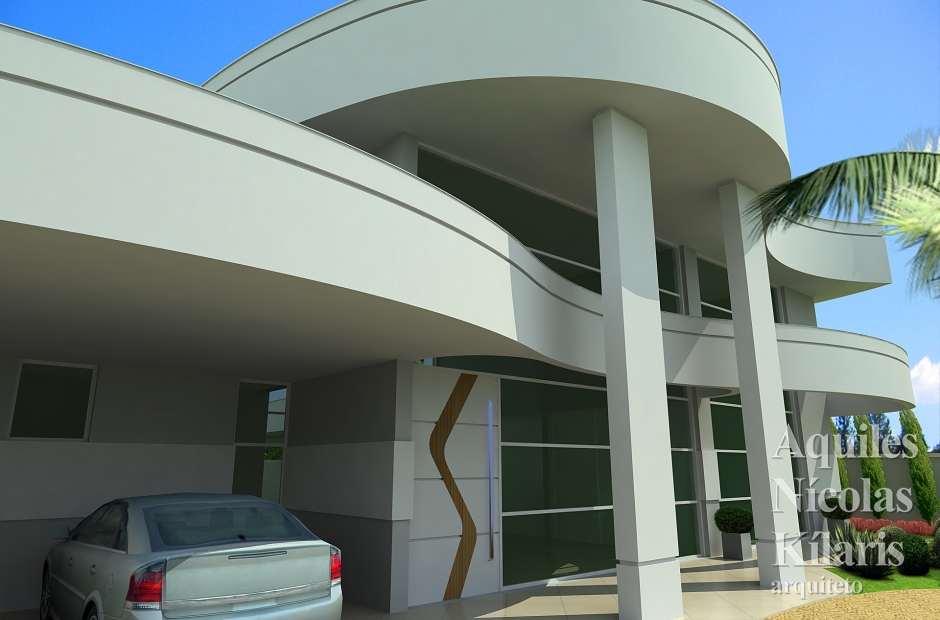 Arquiteto - Aquiles NÃ­colas KÃ­laris - Projetos Residenciais - Projeto Itapeva - SP
