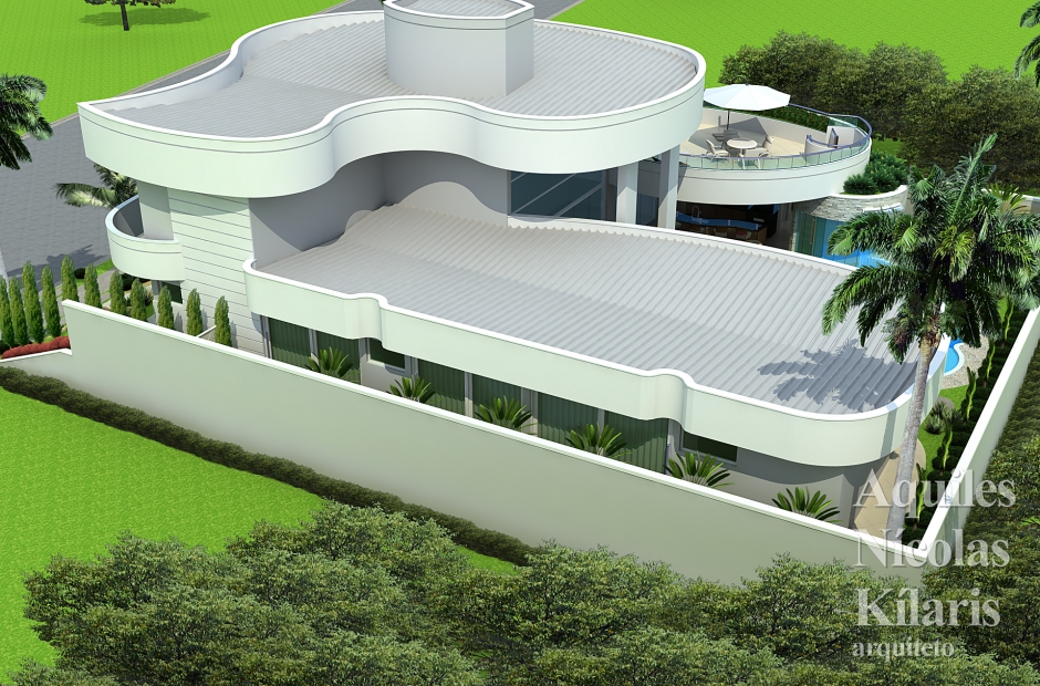 Arquiteto - Aquiles NÃ­colas KÃ­laris - Projetos Residenciais - Projeto Itapeva - SP