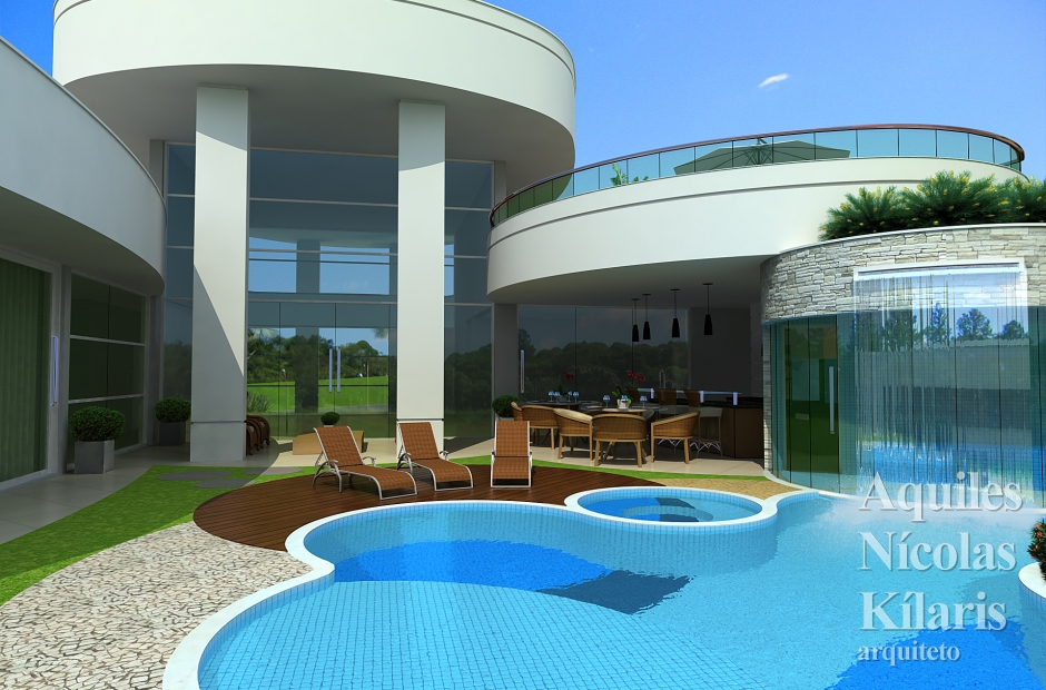 Arquiteto - Aquiles NÃ­colas KÃ­laris - Projetos Residenciais - Projeto Itapeva - SP