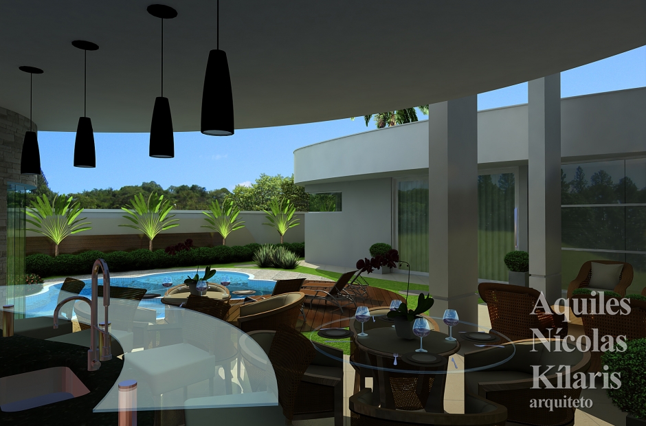 Arquiteto - Aquiles NÃ­colas KÃ­laris - Projetos Residenciais - Projeto Itapeva - SP