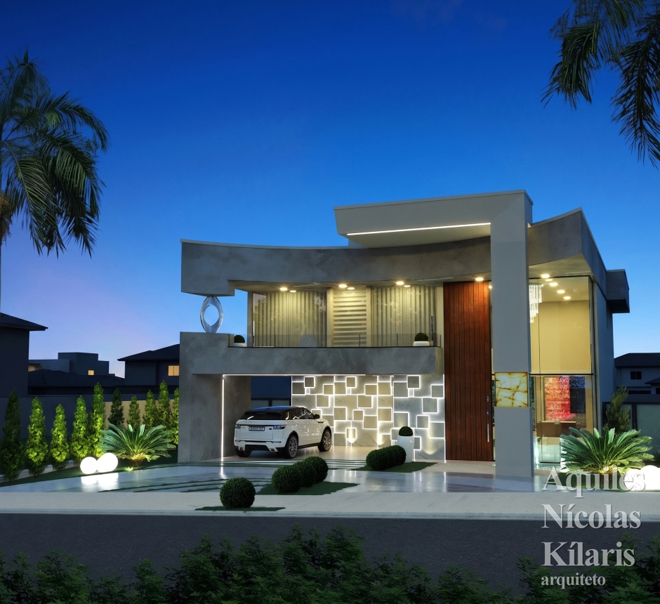 Arquiteto - Aquiles NÃ­colas KÃ­laris - Residential Projects - Projeto Vinhedo - SP