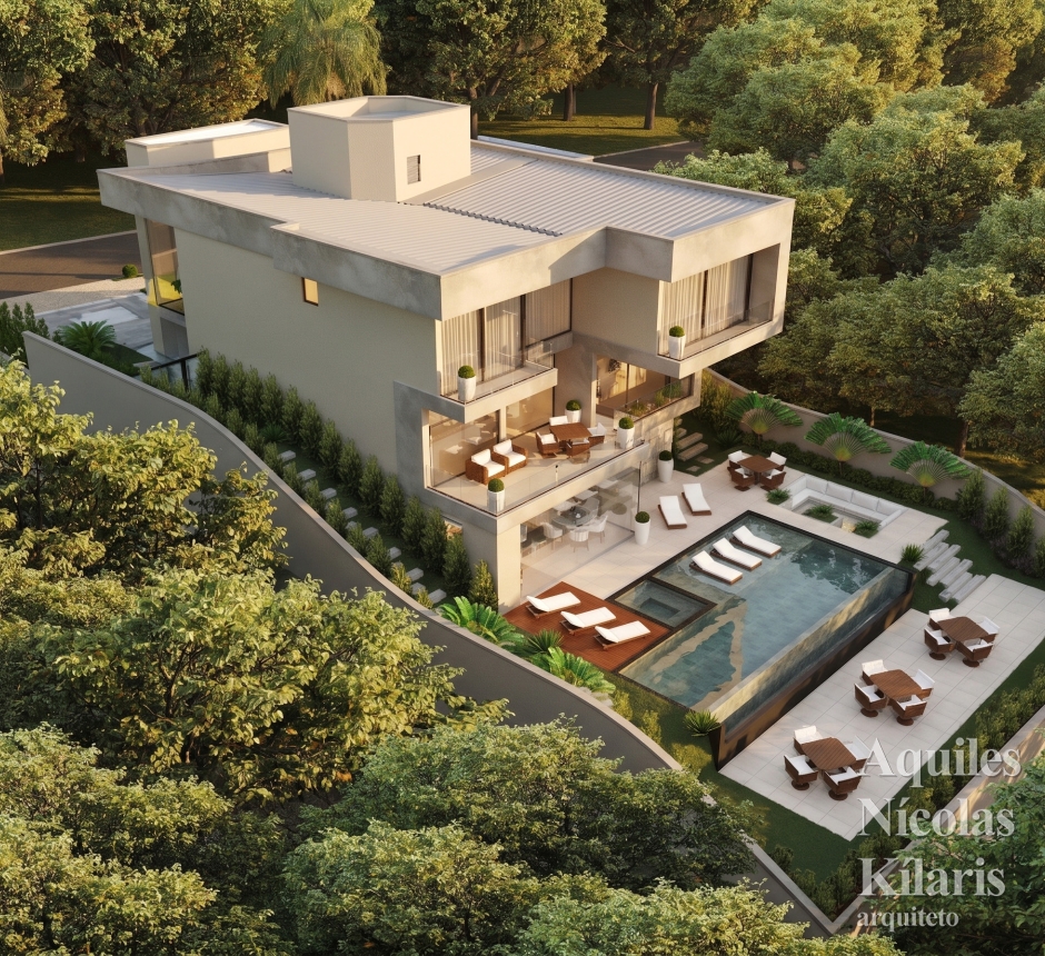 Arquiteto - Aquiles NÃ­colas KÃ­laris - Residential Projects - Projeto Vinhedo - SP