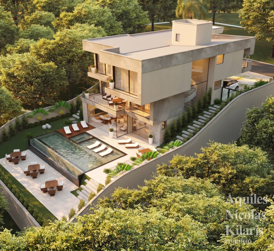 Arquiteto - Aquiles NÃ­colas KÃ­laris - Residential Projects - Projeto Vinhedo - SP