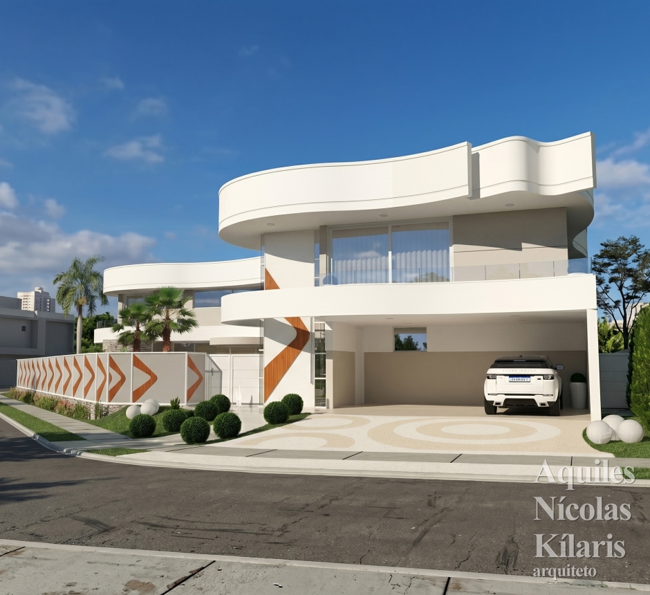 Arquiteto - Aquiles NÃ­colas KÃ­laris - Residential Projects - Projeto Jaguariuna - SP