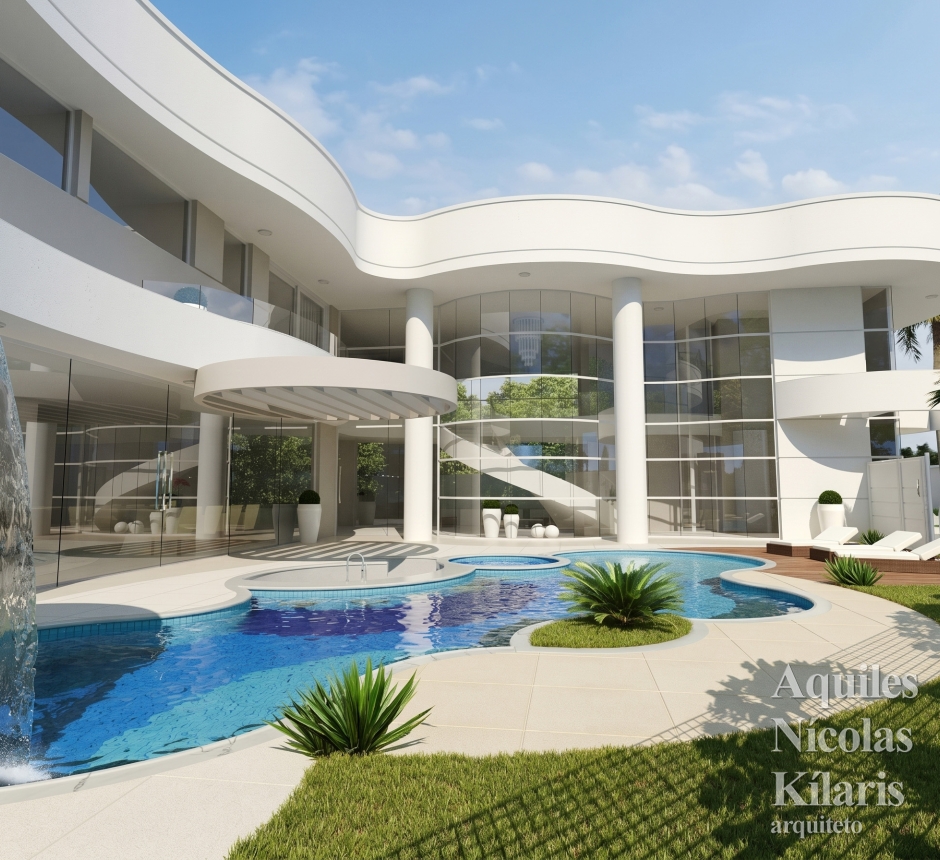 Arquiteto - Aquiles NÃ­colas KÃ­laris - Residential Projects - Projeto Jaguariuna - SP