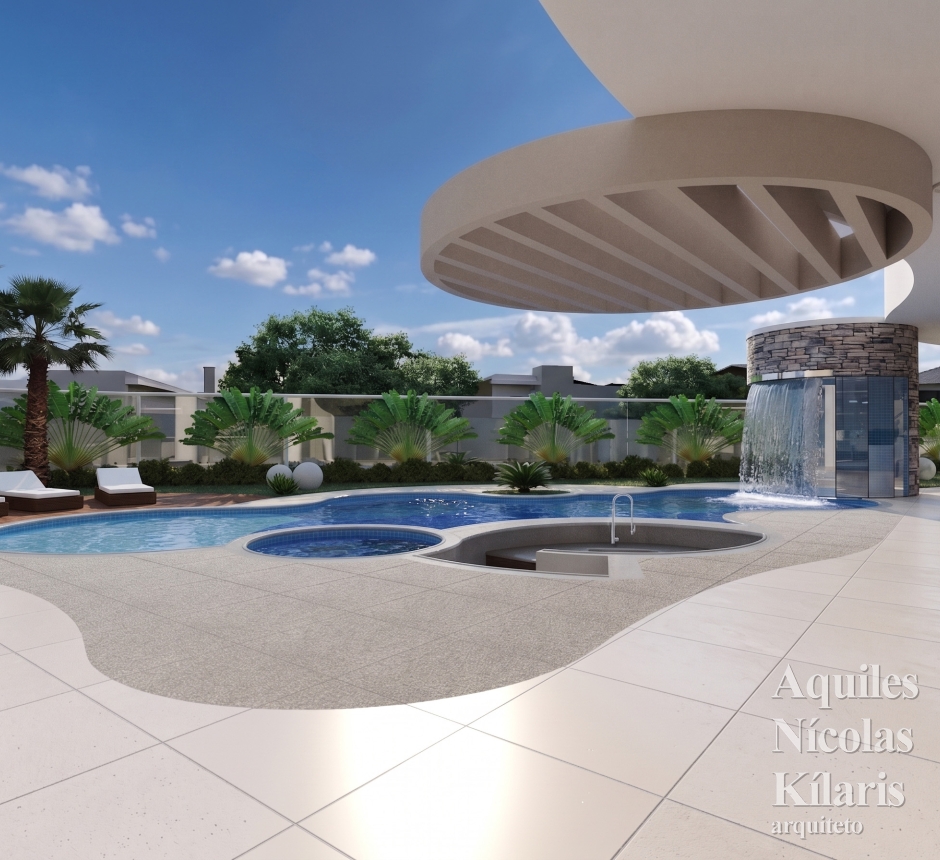 Arquiteto - Aquiles NÃ­colas KÃ­laris - Residential Projects - Projeto Jaguariuna - SP