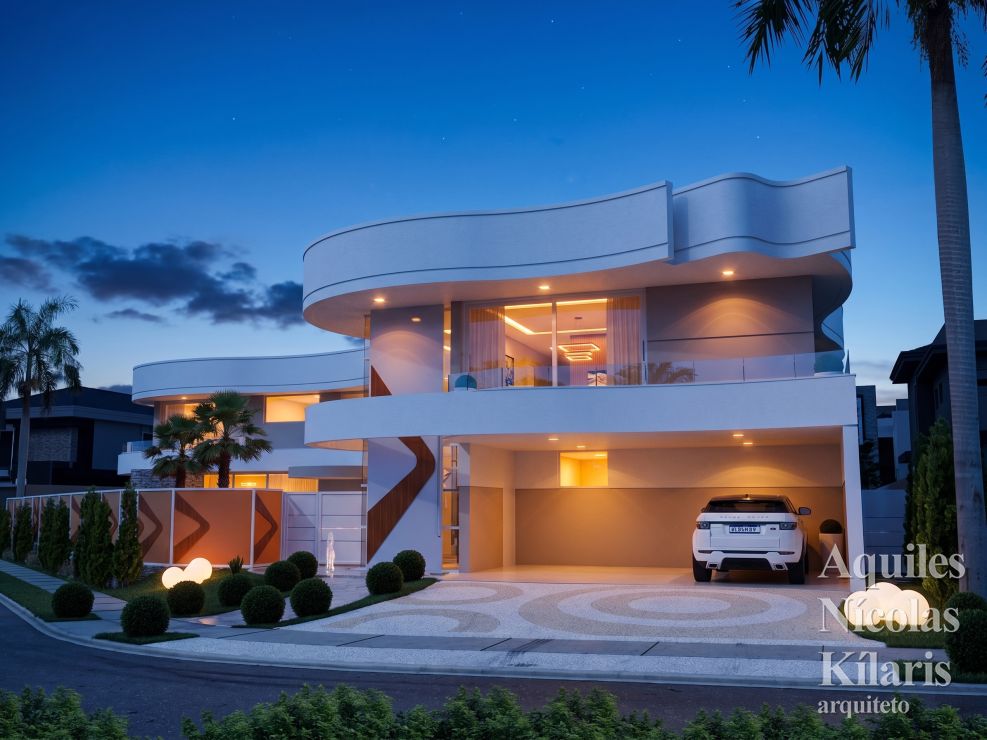 Arquiteto - Aquiles NÃ­colas KÃ­laris - Residential Projects - Projeto Jaguariuna - SP