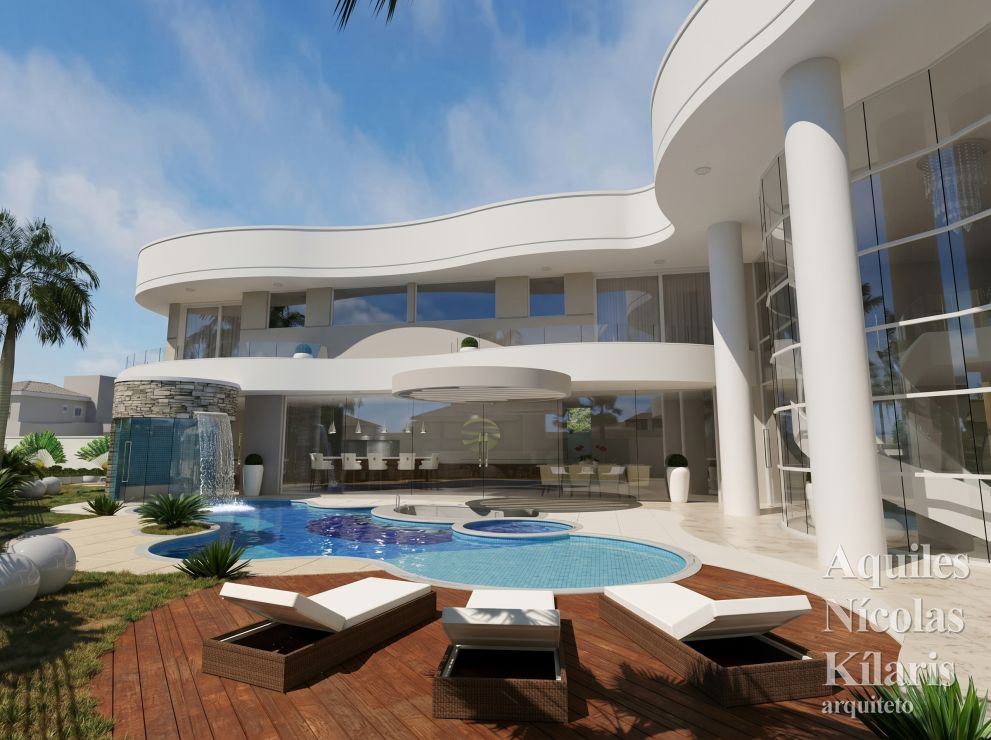 Arquiteto - Aquiles NÃ­colas KÃ­laris - Residential Projects - Projeto Jaguariuna - SP