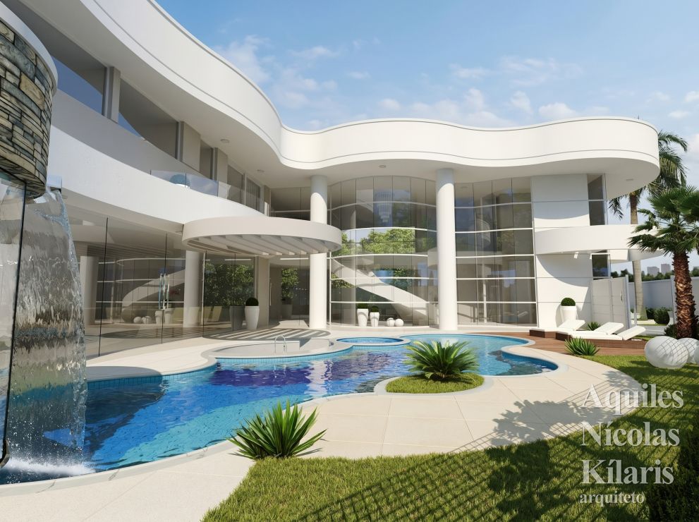 Arquiteto - Aquiles NÃ­colas KÃ­laris - Residential Projects - Projeto Jaguariuna - SP