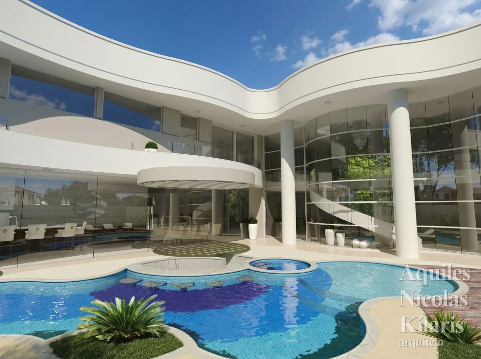 Arquiteto - Aquiles NÃ­colas KÃ­laris - Residential Projects - Projeto Jaguariuna - SP