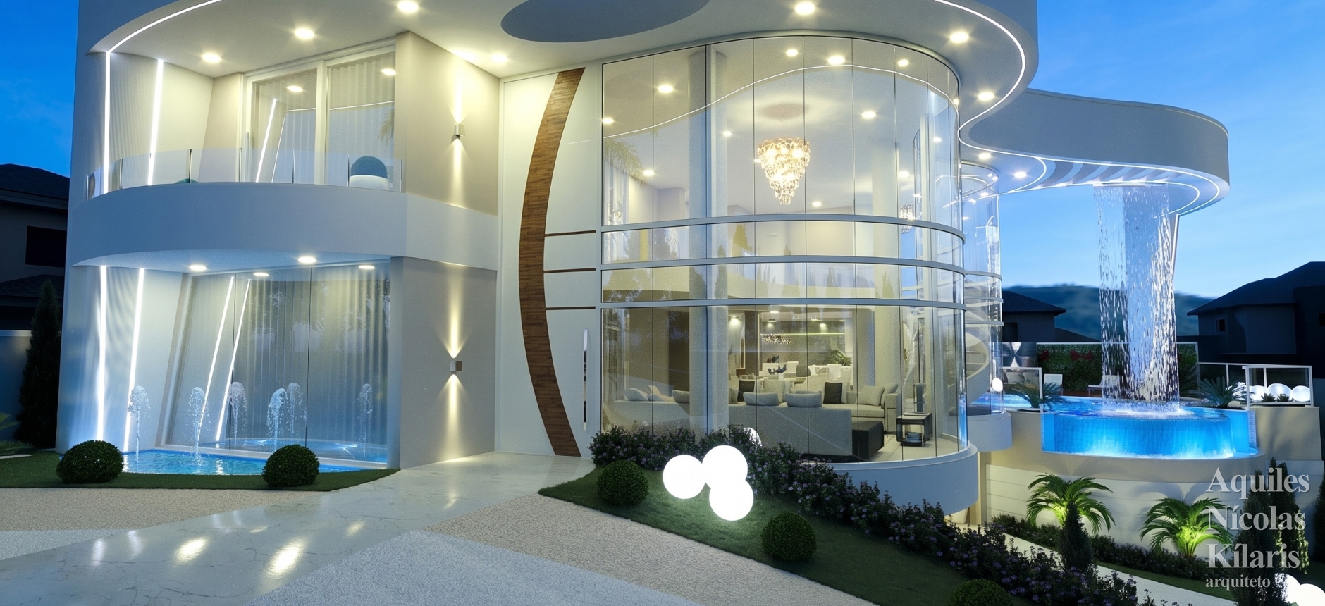 Arquiteto - Aquiles NÃ­colas KÃ­laris - Residential Projects - Projeto Sao Paulo