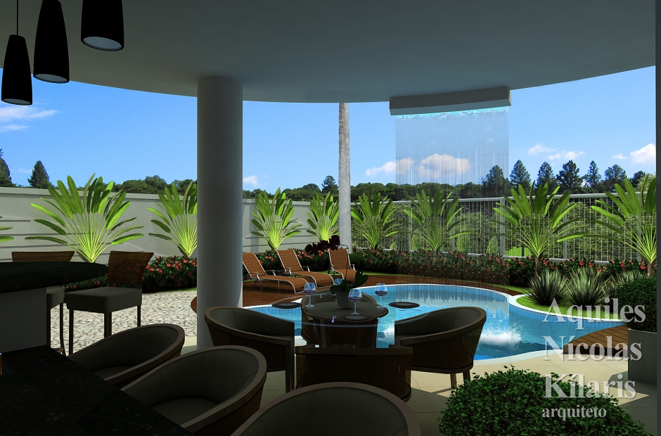 Arquiteto - Aquiles NÃ­colas KÃ­laris - Projetos Residenciais - Projeto SÃ£o JosÃ© dos Campos - SP