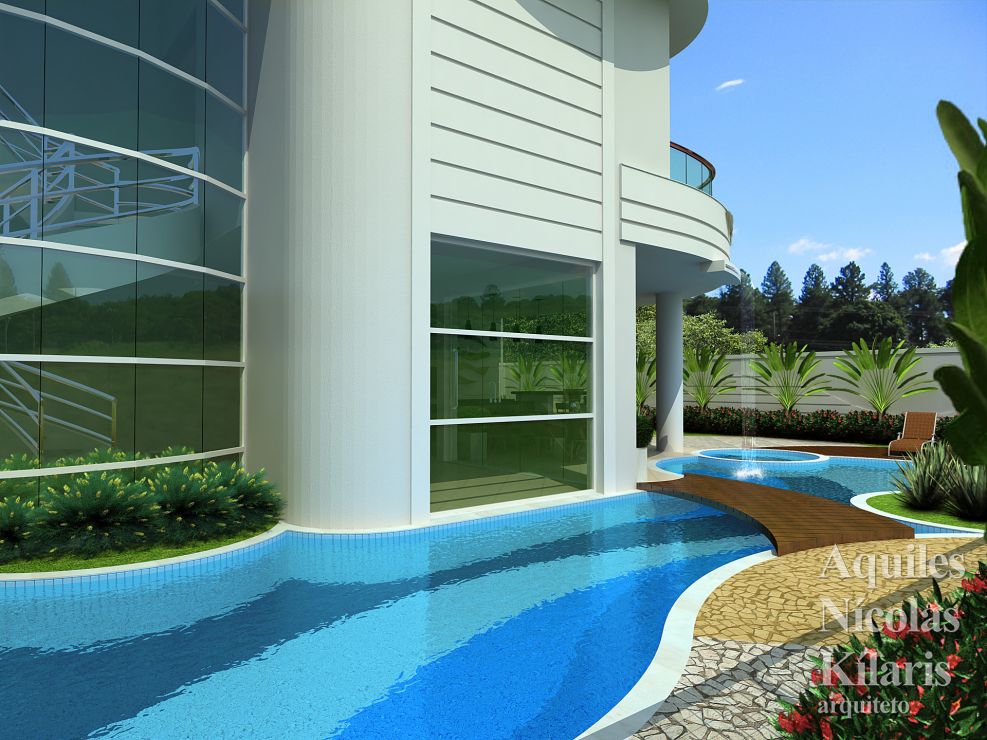 Arquiteto - Aquiles NÃ­colas KÃ­laris - Projetos Residenciais - Projeto SÃ£o JosÃ© dos Campos - SP