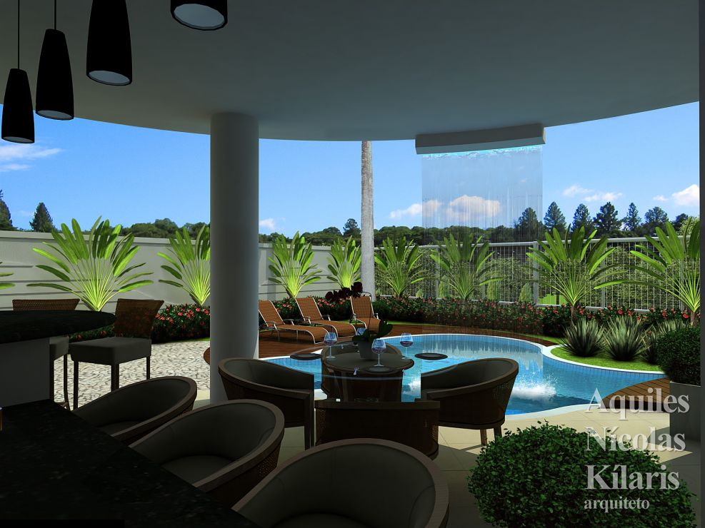 Arquiteto - Aquiles NÃ­colas KÃ­laris - Projetos Residenciais - Projeto SÃ£o JosÃ© dos Campos - SP