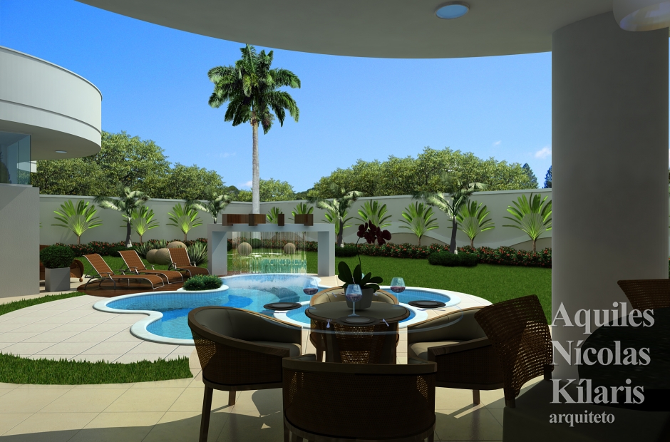Arquiteto - Aquiles NÃ­colas KÃ­laris - Residential Projects - Projeto Brotas - SP