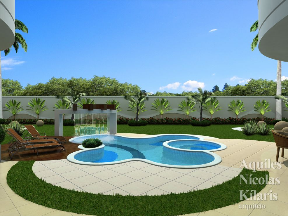 Arquiteto - Aquiles Nícolas Kílaris - Projetos Residenciais - Projeto Brotas - SP