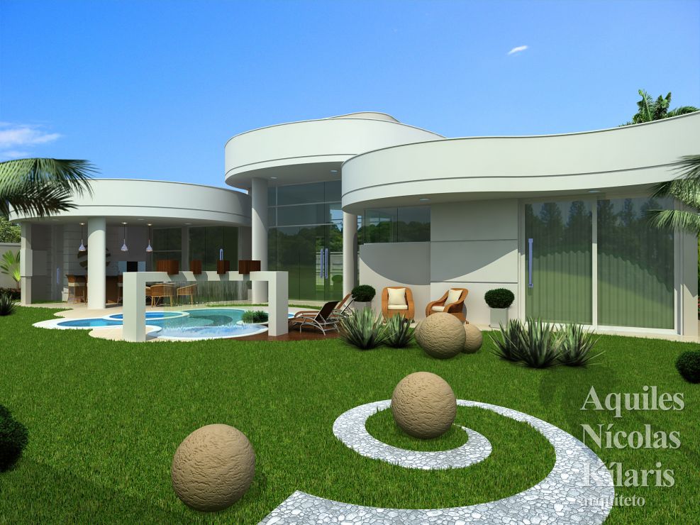 Arquiteto - Aquiles Nícolas Kílaris - Projetos Residenciais - Projeto Brotas - SP