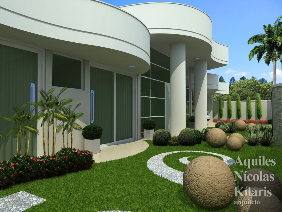 Arquiteto - Aquiles Nícolas Kílaris - Projetos Residenciais - Projeto Brotas - SP