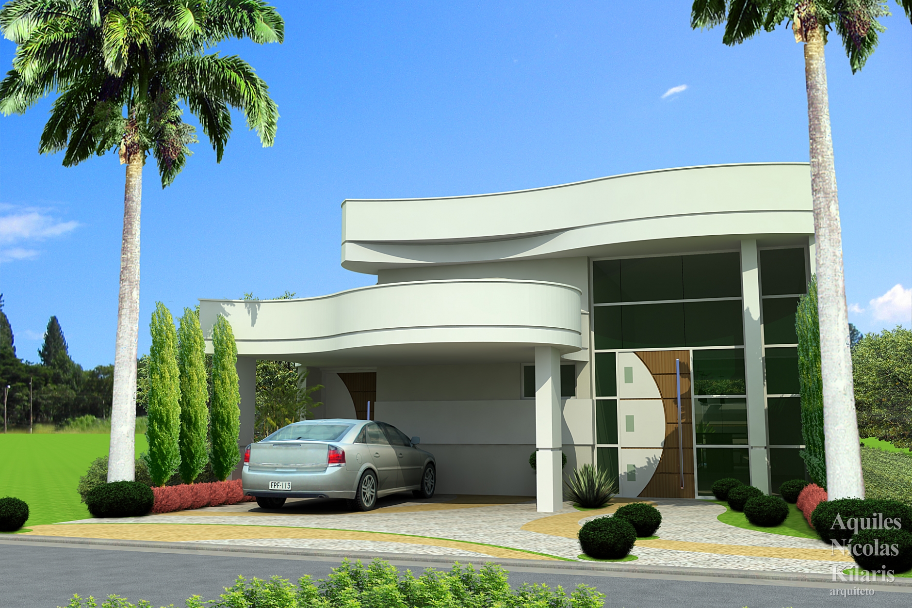 Arquiteto - Aquiles NÃ­colas KÃ­laris - Residential Projects - Projeto TaubatÃ© - SP