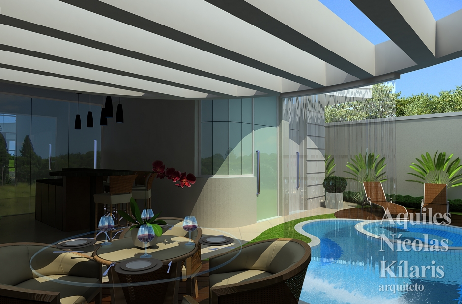 Arquiteto - Aquiles NÃ­colas KÃ­laris - Residential Projects - Projeto TaubatÃ© - SP