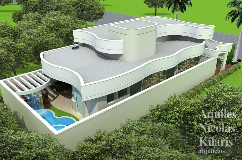 Arquiteto - Aquiles NÃ­colas KÃ­laris - Residential Projects - Projeto TaubatÃ© - SP