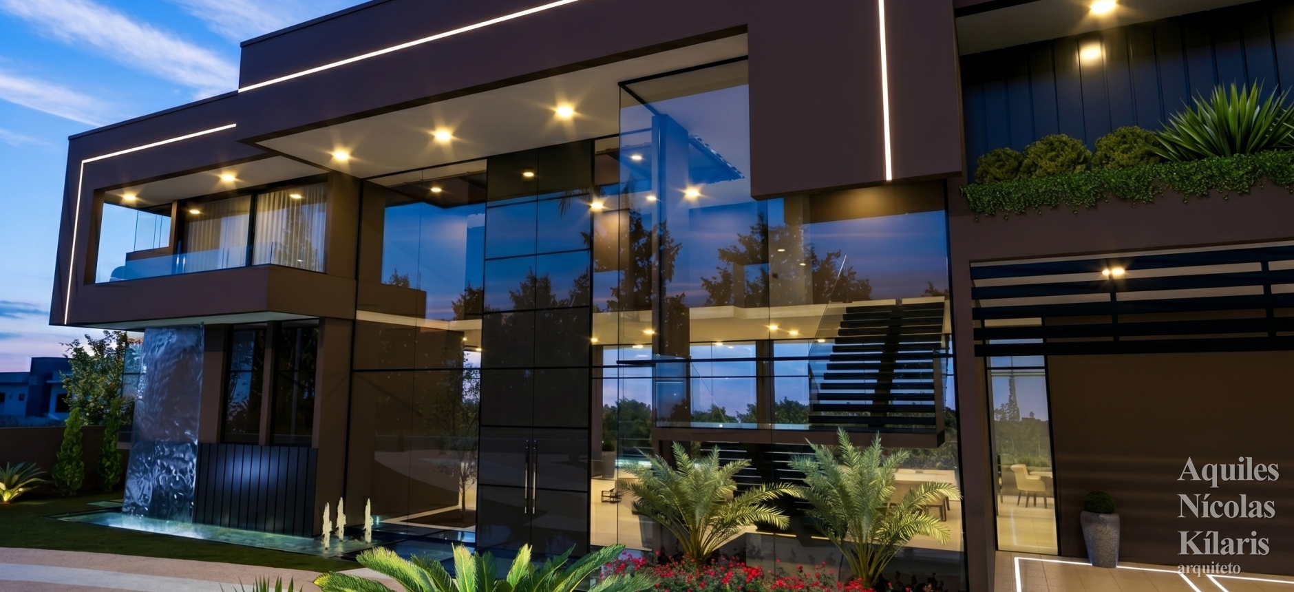 Arquiteto - Aquiles NÃ­colas KÃ­laris - Residential Projects - Projeto Vinhedo II - SP