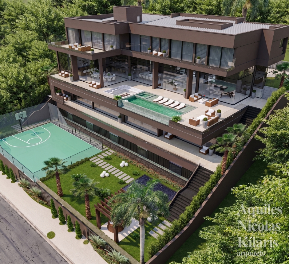 Arquiteto - Aquiles NÃ­colas KÃ­laris - Residential Projects - Projeto Vinhedo II - SP