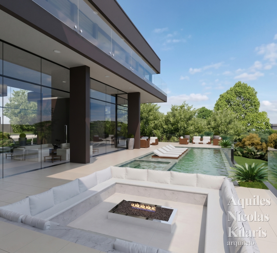 Arquiteto - Aquiles NÃ­colas KÃ­laris - Residential Projects - Projeto Vinhedo II - SP