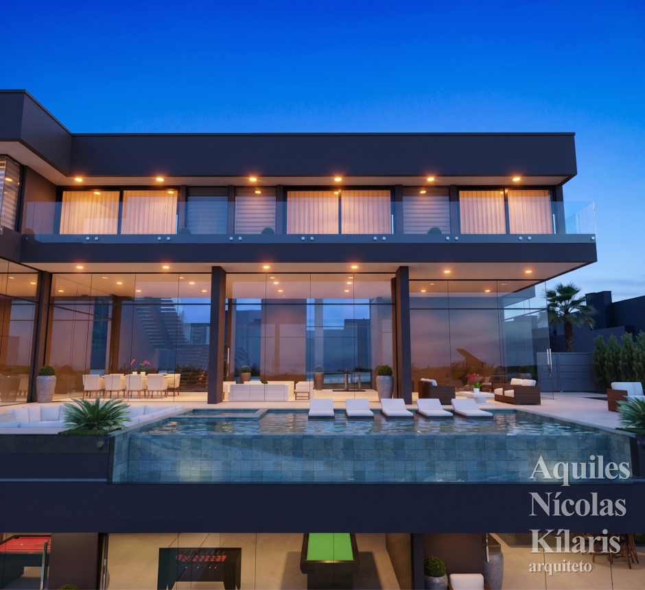 Arquiteto - Aquiles NÃ­colas KÃ­laris - Residential Projects - Projeto Vinhedo II - SP