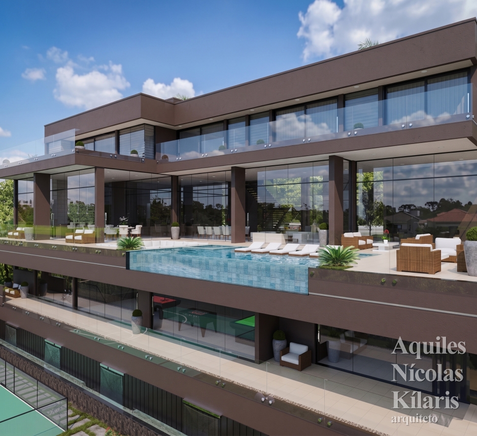 Arquiteto - Aquiles NÃ­colas KÃ­laris - Residential Projects - Projeto Vinhedo II - SP