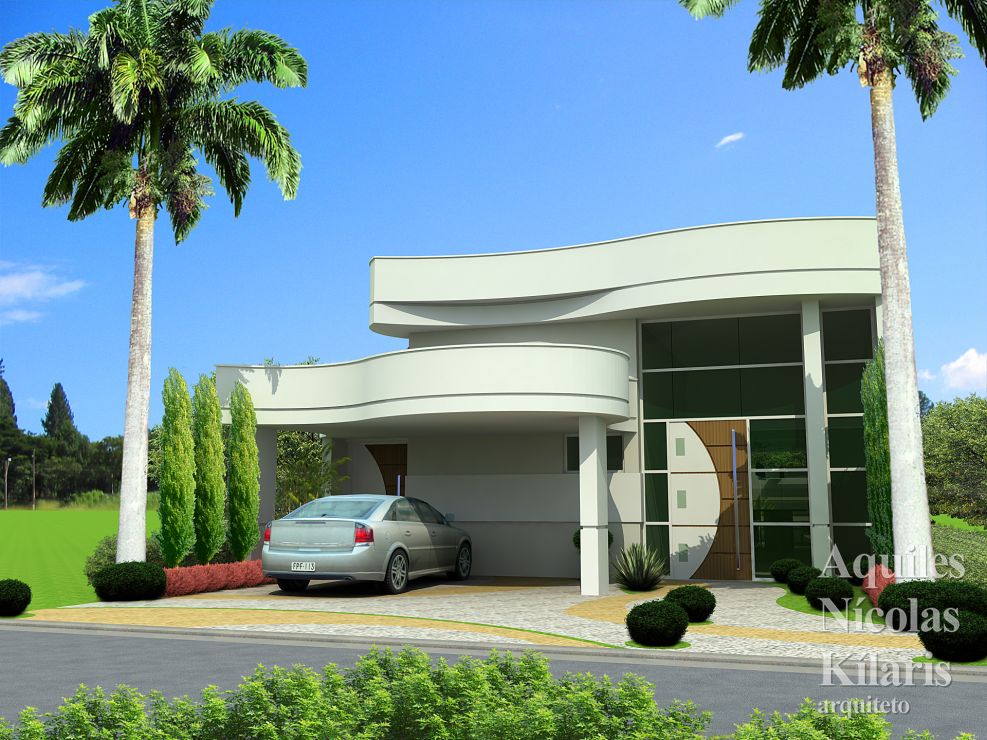 Arquiteto - Aquiles NÃ­colas KÃ­laris - Residential Projects - Projeto TaubatÃ© - SP