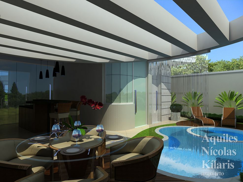 Arquiteto - Aquiles NÃ­colas KÃ­laris - Residential Projects - Projeto TaubatÃ© - SP