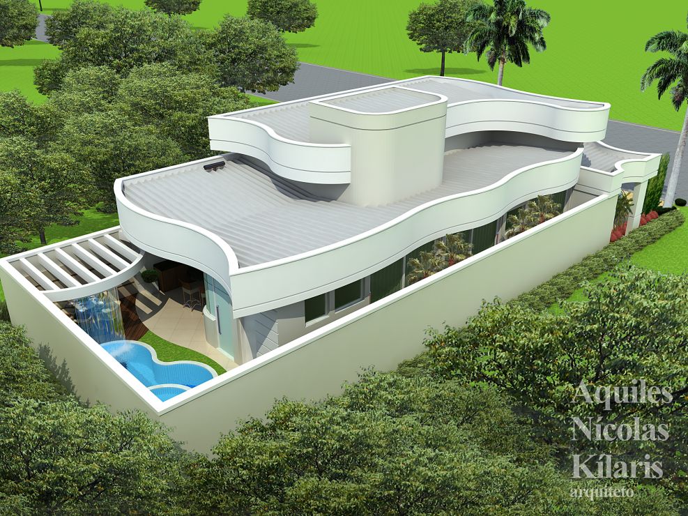 Arquiteto - Aquiles NÃ­colas KÃ­laris - Residential Projects - Projeto TaubatÃ© - SP