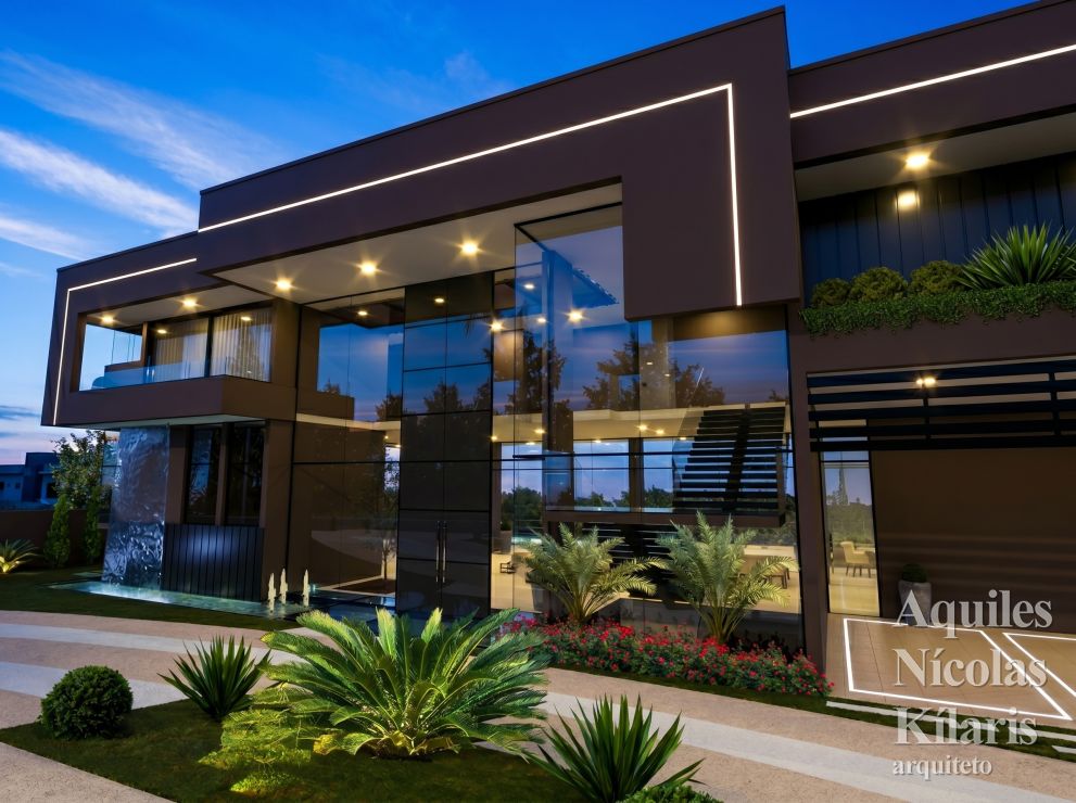 Arquiteto - Aquiles NÃ­colas KÃ­laris - Residential Projects - Projeto Vinhedo II - SP