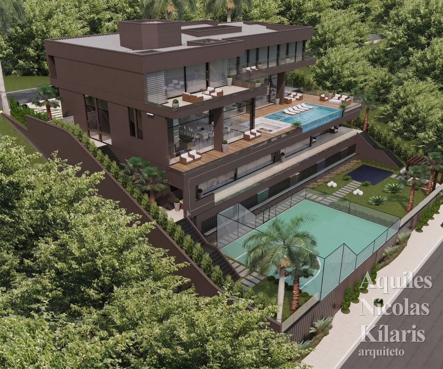 Arquiteto - Aquiles NÃ­colas KÃ­laris - Residential Projects - Projeto Vinhedo II - SP