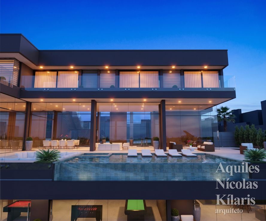 Arquiteto - Aquiles NÃ­colas KÃ­laris - Residential Projects - Projeto Vinhedo II - SP