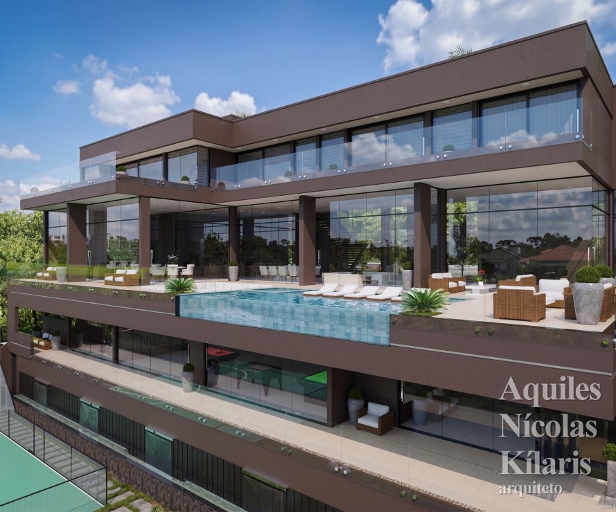 Arquiteto - Aquiles NÃ­colas KÃ­laris - Residential Projects - Projeto Vinhedo II - SP