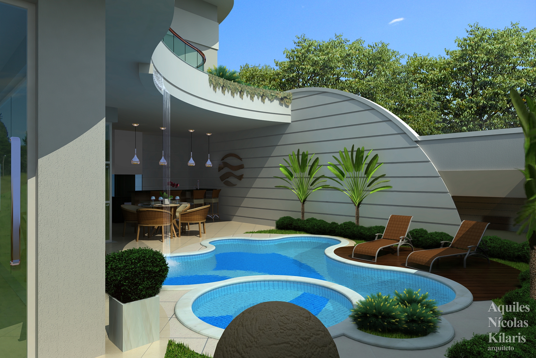 Arquiteto - Aquiles NÃ­colas KÃ­laris - Residential Projects - Project Itapeva II 