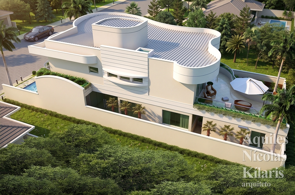 Arquiteto - Aquiles NÃ­colas KÃ­laris - Residential Projects - Projeto Guaratingueta - SP