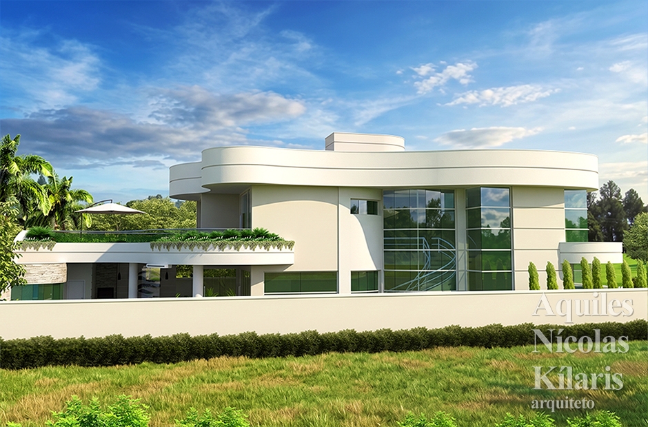 Arquiteto - Aquiles NÃ­colas KÃ­laris - Residential Projects - Projeto Guaratingueta - SP